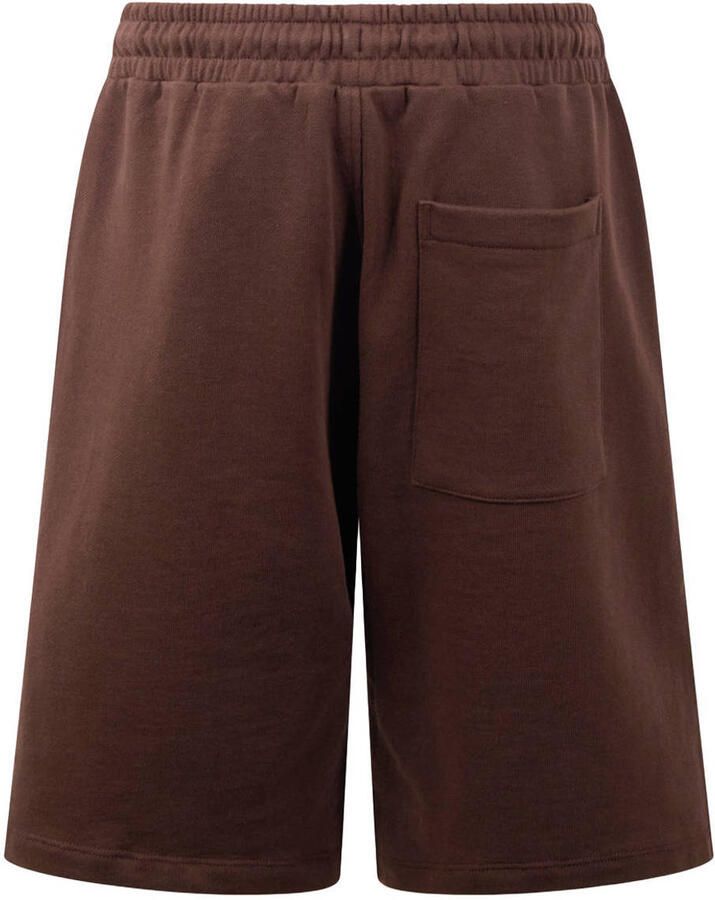Shoeby regular waist sweatshort donkerbruin - Foto 2