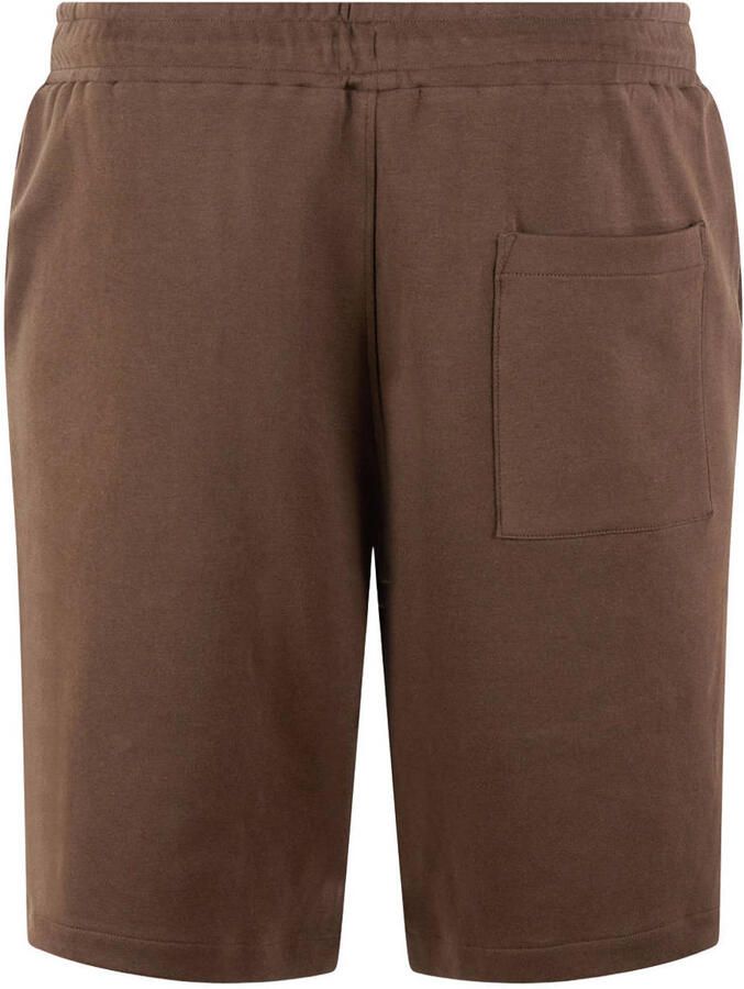 Shoeby regular waist sweatshort donkerbruin - Foto 2