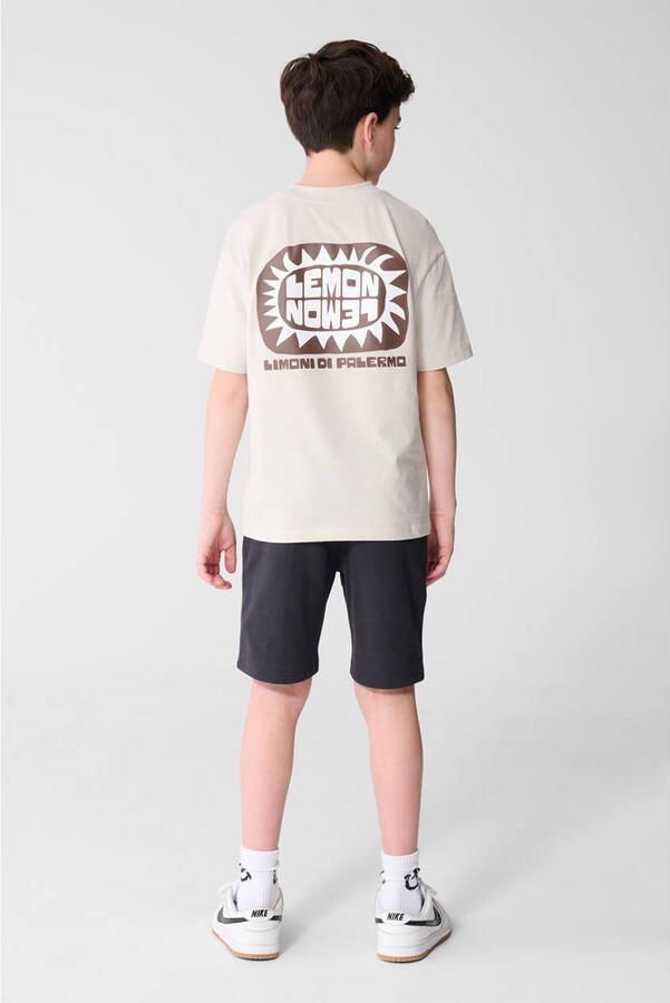 Shoeby regular waist sweatshort grijs - Foto 3