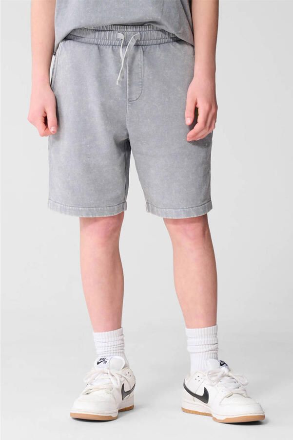 Shoeby regular waist sweatshort grijs