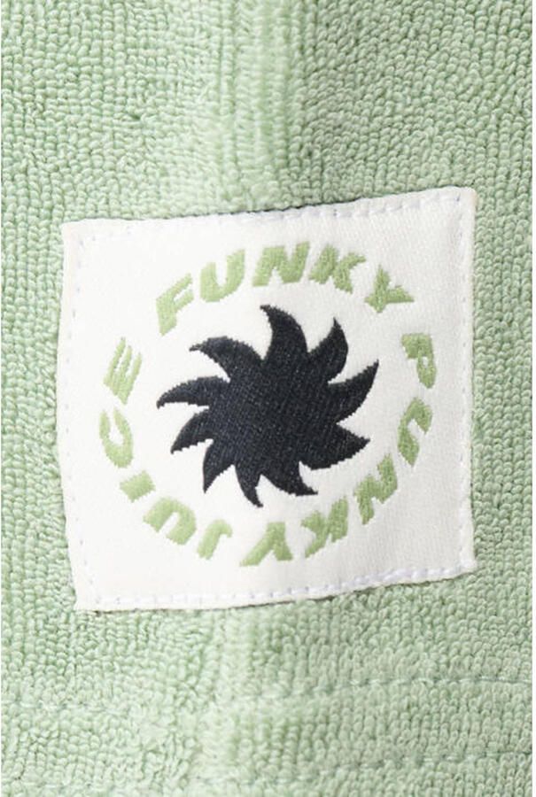 Shoeby regular waist sweatshort lichtgroen met textuur - Foto 2