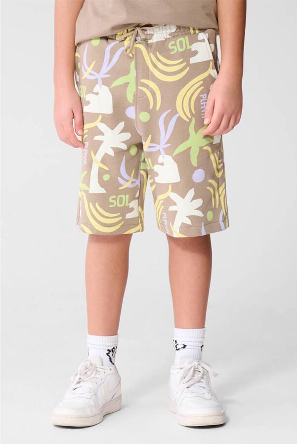 Shoeby regular waist sweatshort taupe