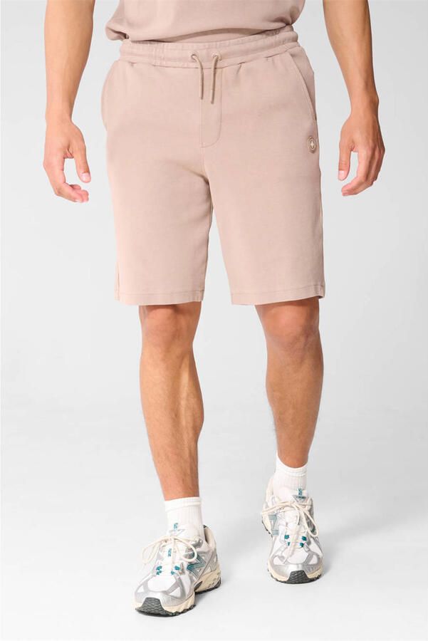 Shoeby regular waist sweatshort taupe