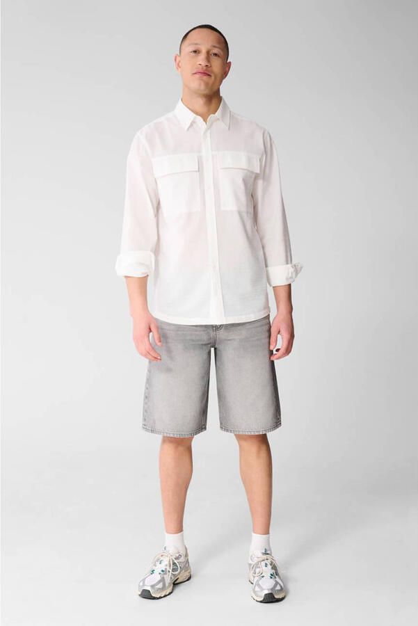 Shoeby relaxed casual overhemd wit - Foto 3