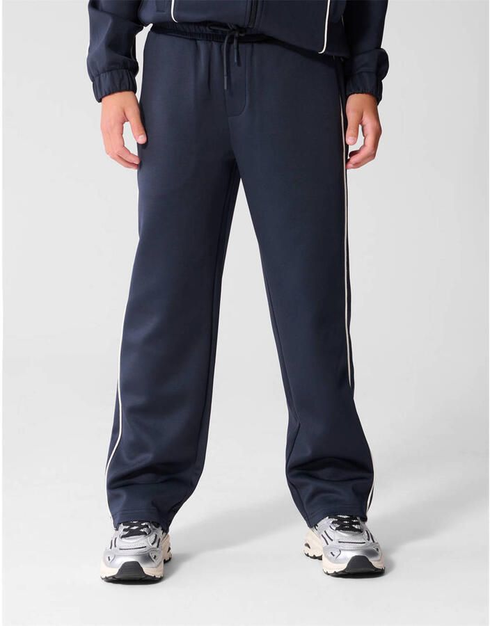 Shoeby relaxed fit casual broek donkerblauw