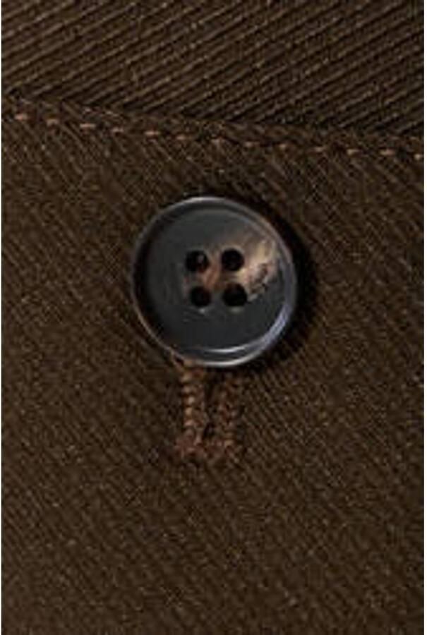 Shoeby relaxed fit casual broek donkerbruin - Foto 3