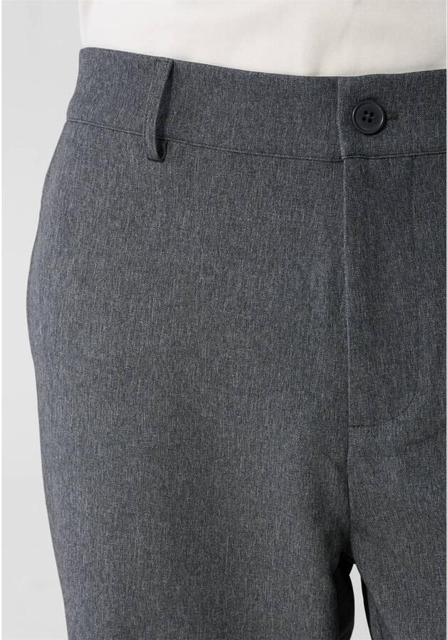 Shoeby relaxed fit gemêleerde pantalon grijs - Foto 2