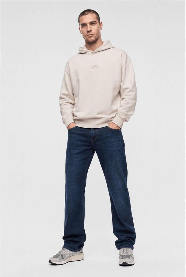 Shoeby relaxed fit hoodie lichtgrijs