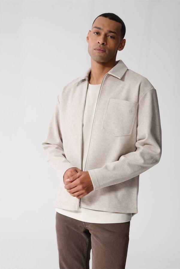 Shoeby relaxed fit overshirt beige
