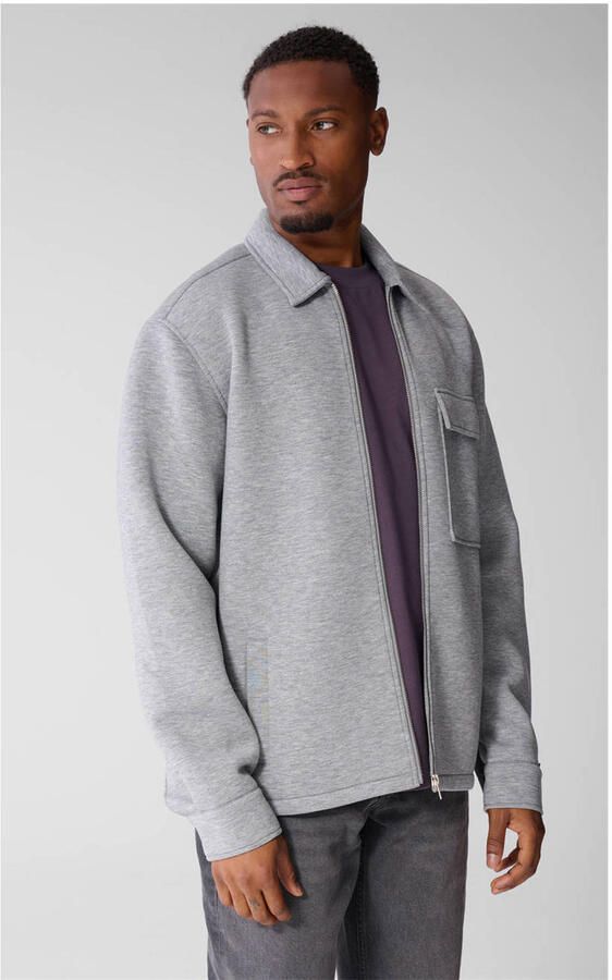 Shoeby relaxed fit overshirt grijs - Foto 3