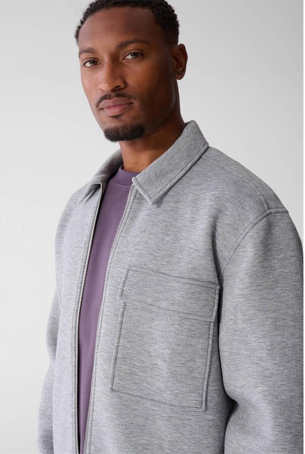 Shoeby relaxed fit overshirt grijs - Foto 2
