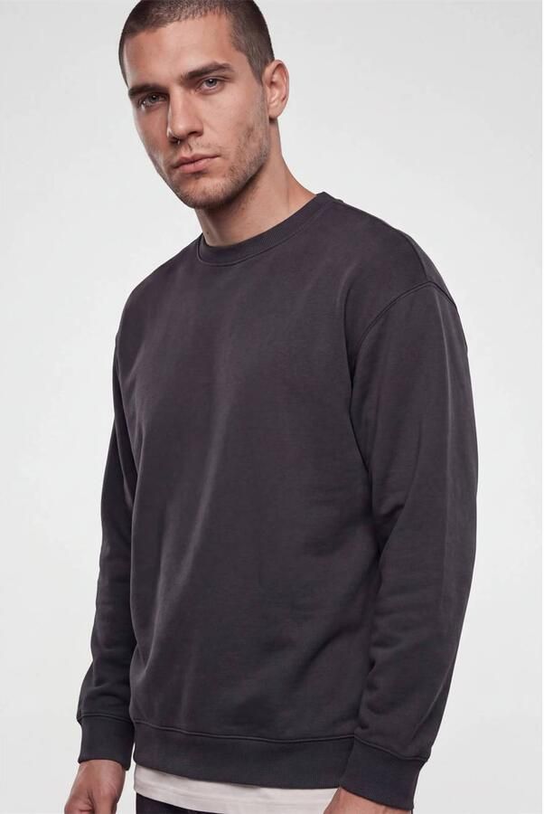 Shoeby relaxed fit sweater antraciet