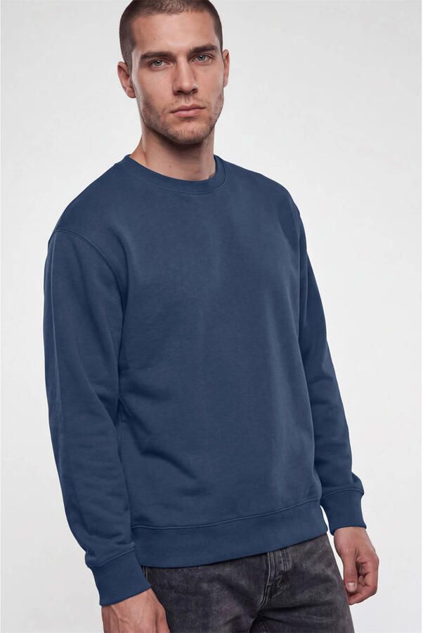 Shoeby relaxed fit sweater donkerblauw