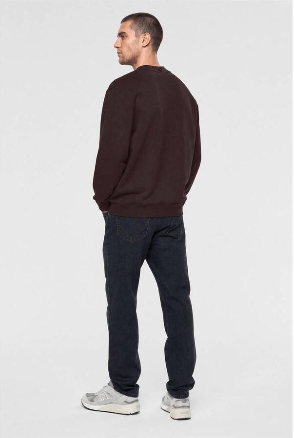 Shoeby relaxed fit sweater donkerbruin - Foto 2