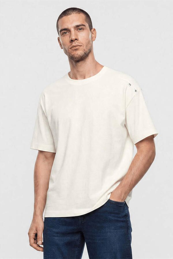 Shoeby relaxed fit T-shirt ecru - Foto 3