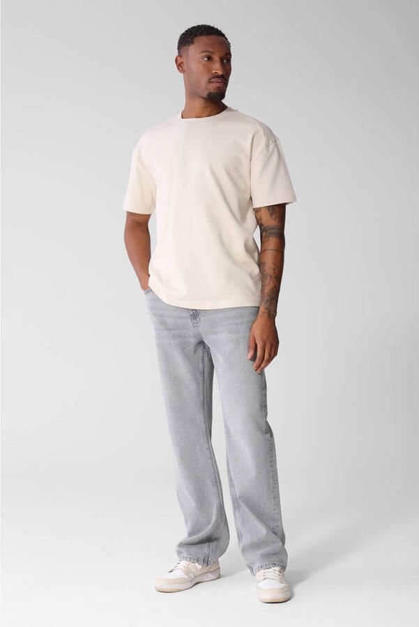 Shoeby relaxed fit T-shirt lichtgrijs