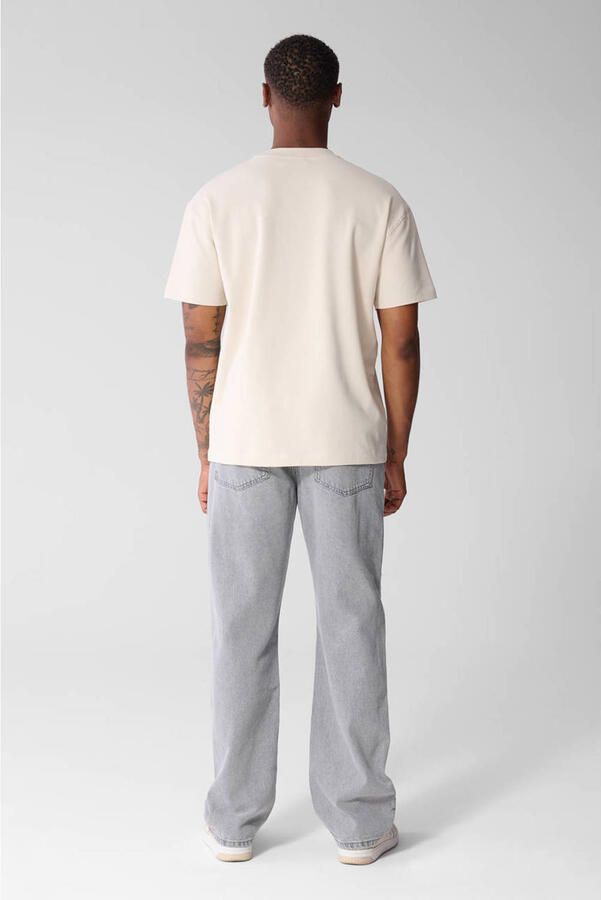 Shoeby relaxed fit T-shirt lichtgrijs - Foto 3