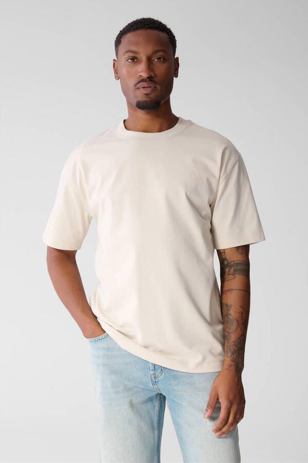 Shoeby relaxed fit T-shirt lichtgrijs