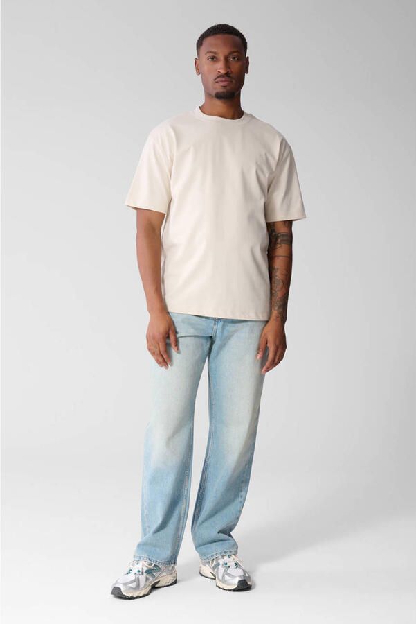 Shoeby relaxed fit T-shirt lichtgrijs - Foto 3