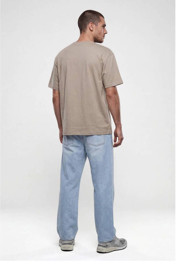 Shoeby relaxed fit T-shirt met logo lichtgroen - Foto 3