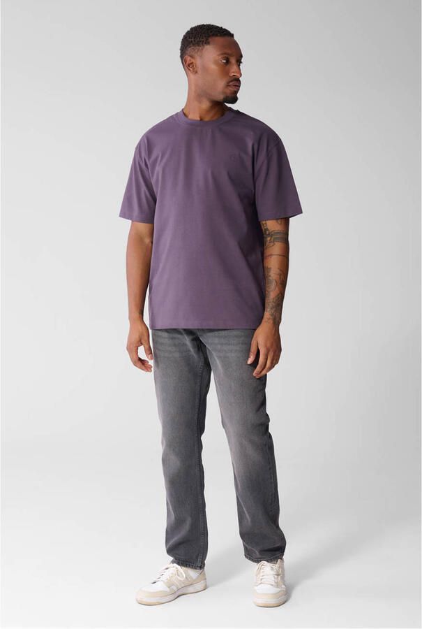 Shoeby relaxed fit T-shirt paars - Foto 3