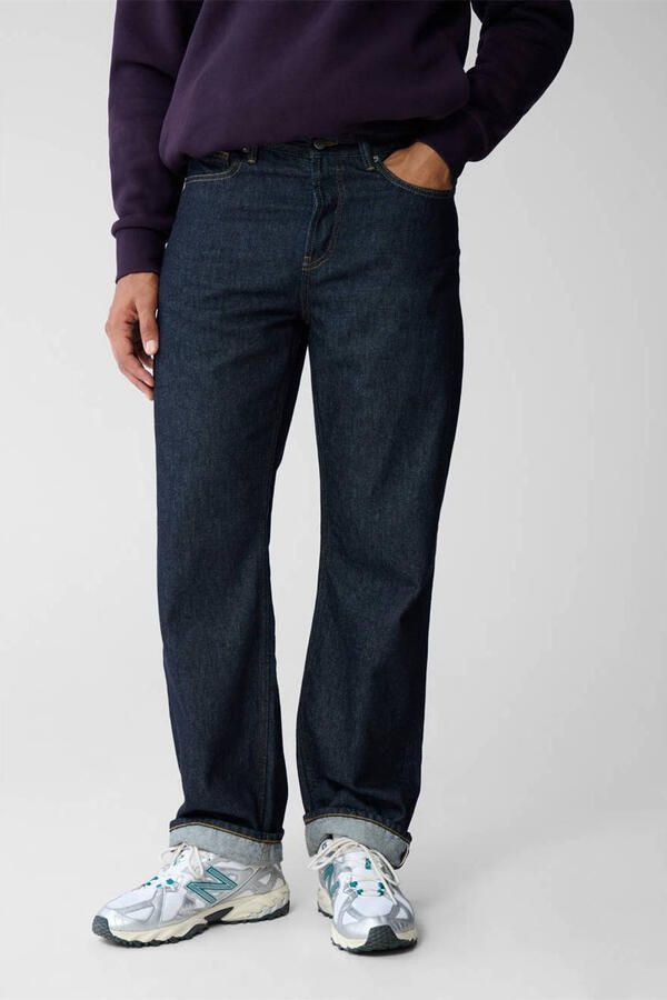 Shoeby relaxed straight leg L32 jeans donkerblauw