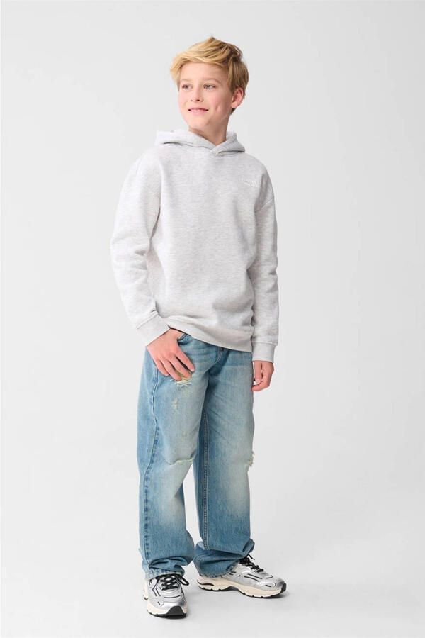 Shoeby relaxed sweater grijs - Foto 3