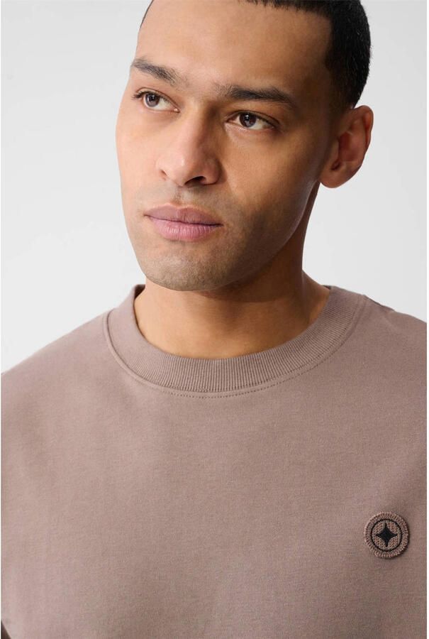 Shoeby relaxed T-shirt lichtbruin - Foto 2