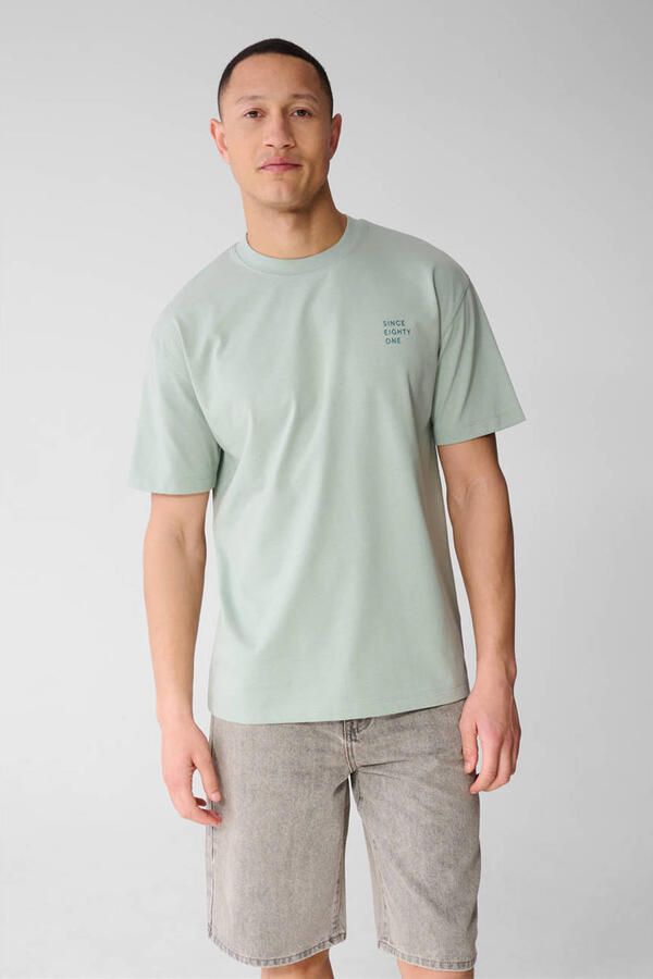 Shoeby relaxed T-shirt lichtgroen