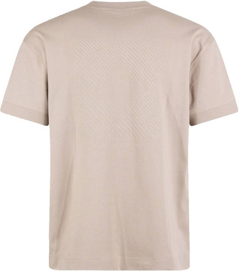 Shoeby relaxed T-shirt met backprint bruin - Foto 2
