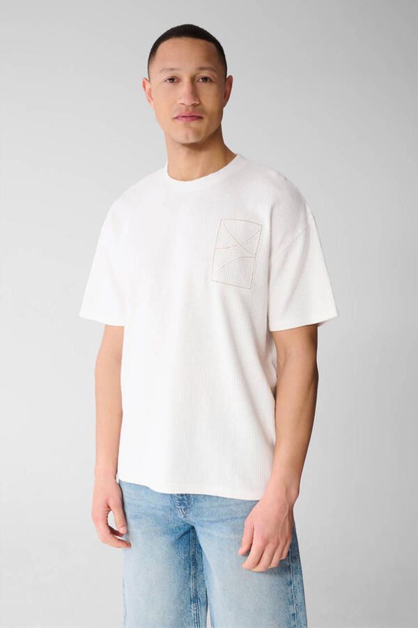 Shoeby relaxed T-shirt wit - Foto 3