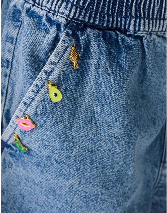 Shoeby short light blue denim - Foto 3