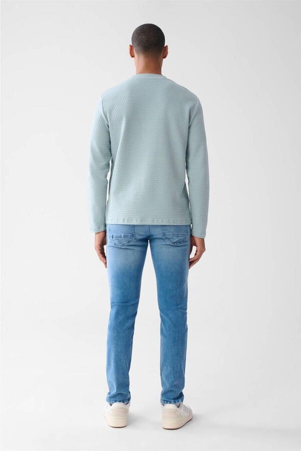 Shoeby slim fit jeans L32 blauw