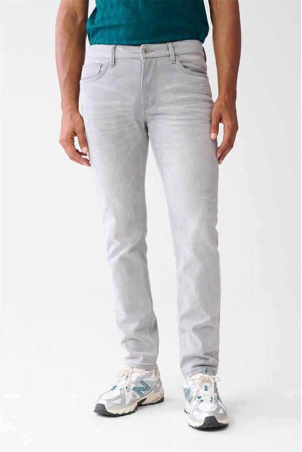 Shoeby slim fit jeans L34 grijs