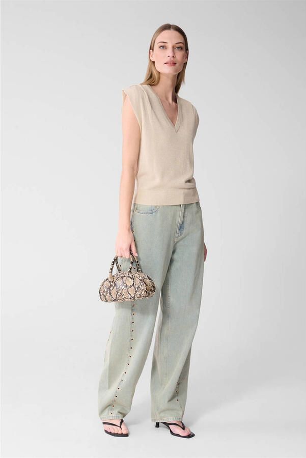 Shoeby spencer beige met glitter - Foto 3