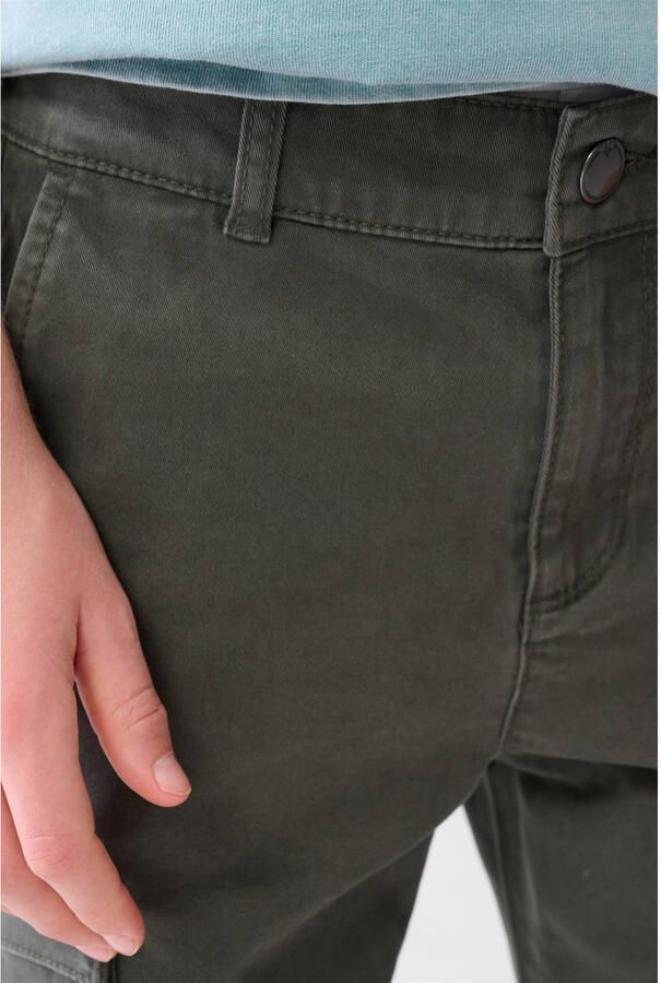 Shoeby straight cargo broek antraciet - Foto 2