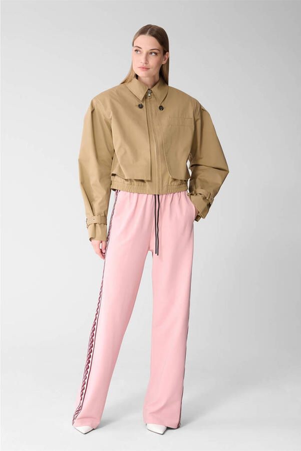 Shoeby straight high waist casual broek lichtroze - Foto 3