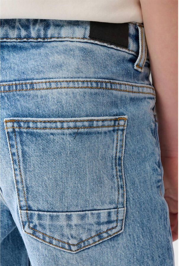 Shoeby straight leg jeans medium blue