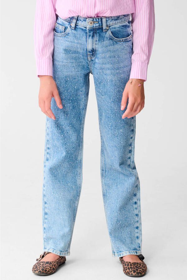 Shoeby straight jeans regular waist medium blue denim - Foto 2