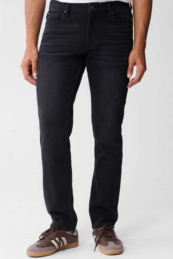Shoeby straight leg jeans L32 donkergrijs