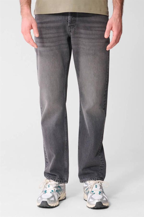 Shoeby straight leg jeans L34 grijs