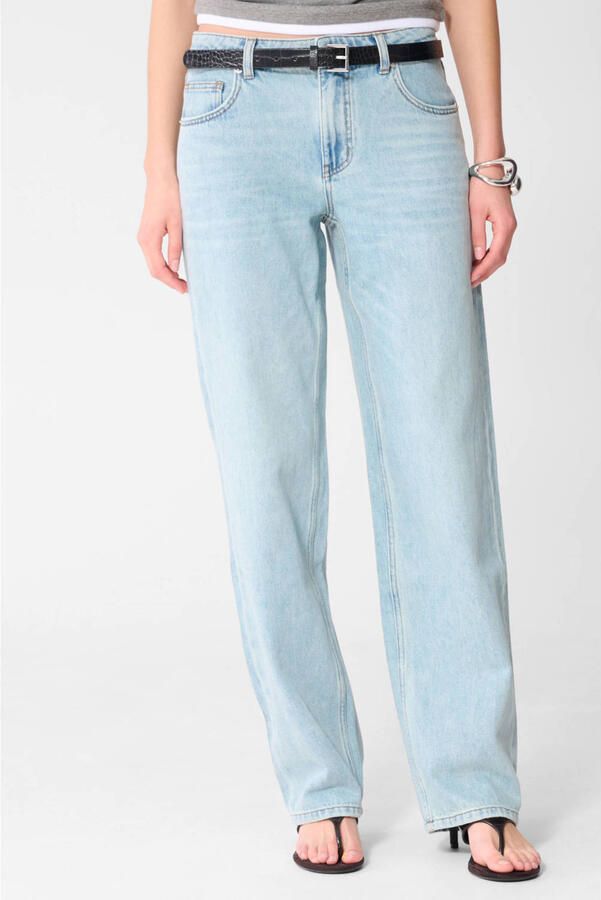 Shoeby straight leg jeans lichtblauw