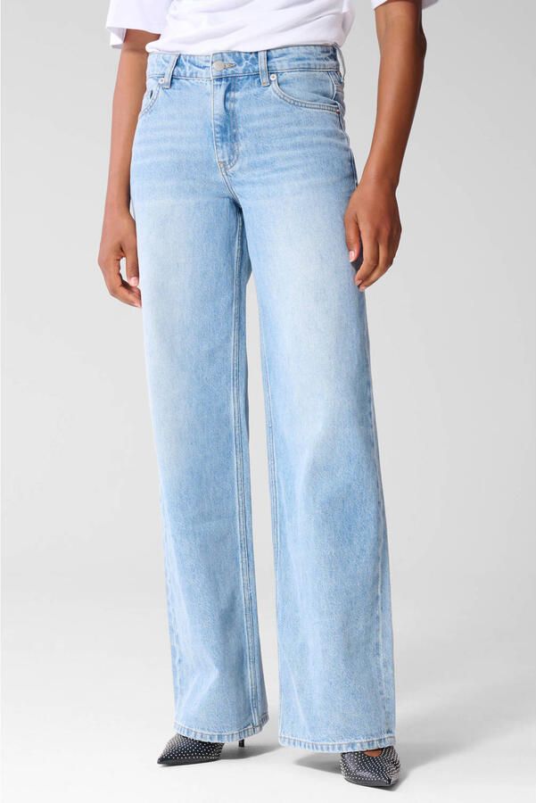 Shoeby straight leg jeans lichtblauw
