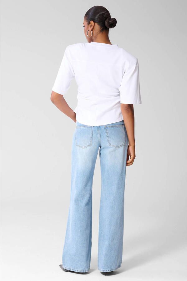 Shoeby straight leg jeans lichtblauw - Foto 2