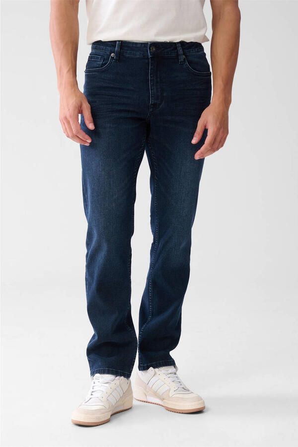 Shoeby straight leg L34 jeans blauw - Foto 2