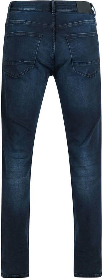 Shoeby straight leg L34 jeans blauw zwart