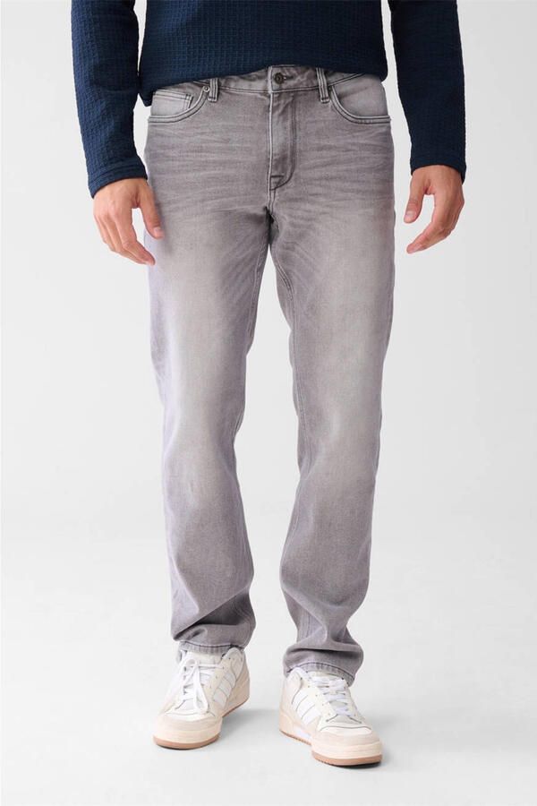 Shoeby straight leg L34 jeans grijs - Foto 3