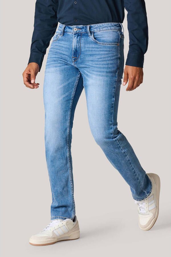 Shoeby straight leg L34 jeans medium stone