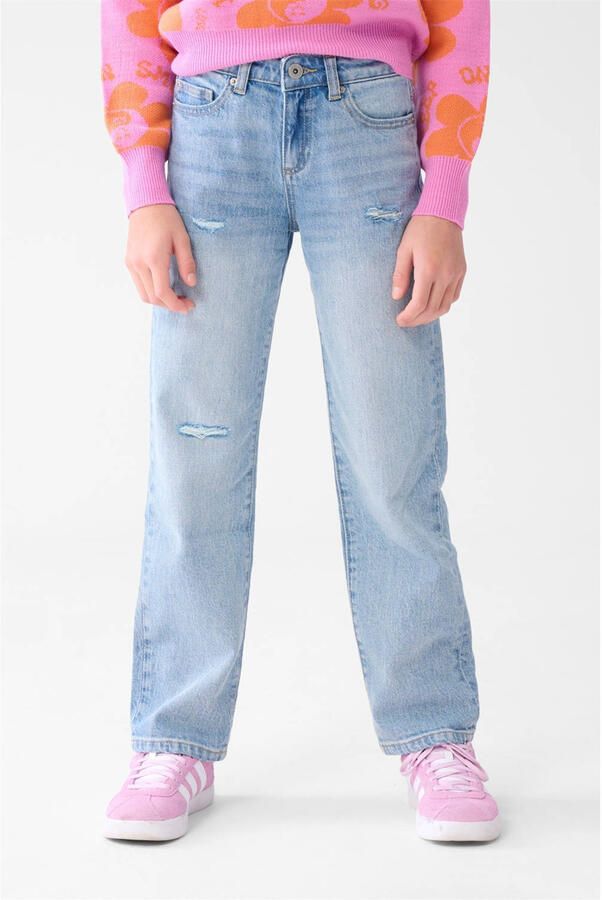 Shoeby straight regular waist regular fit jeans light blue denim