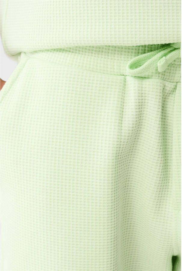 Shoeby straight sweatshort lichtgroen - Foto 2